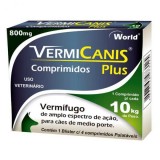 Vermicanis Plus 800mg para cães até 10kg