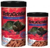 Ração Para Peixes Tetra Cichlid Jumbo Sticks 210 Gramas